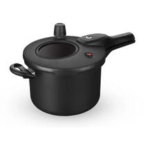 Panela Pressão Cerâmica Indução Com Visor 4,5L Preto MTA Panela Pressão Cerâmica Indução Com Visor 4,5L Preto MTA