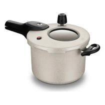 Panela pressão ceramicflon induçao visor 70kpa 4,5l mta Panela pressão ceramicflon induçao visor 70kpa 4,5l mta