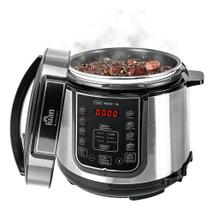 Panela Pressão Eletrica 5l Inox 900w 14 Funções Feijao Kian Frequência 60hz Panela Pressão Eletrica 5l Inox 900w 14 Funções Feijao Kian Frequência 60hz