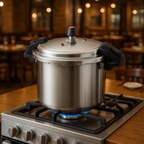 Panela Pressão Feijoada Festa Elétrica Caldos Junina Grande Receitas Porção Alumínio Casa