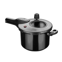 Panela Pressão MTA 4,5L Indução Visor Vidro Cor Preta Panela Pressão MTA 4,5L Indução Visor Vidro Cor Preta