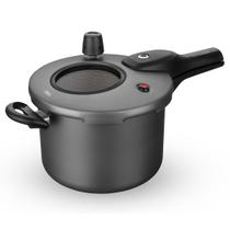 Panela Pressão nº20 4,5 Litros Com Visor Fechamento Externo Panela Pressão nº20 4,5 Litros Com Visor Fechamento Externo