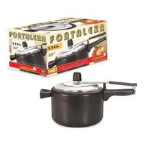 Panela Pressão Preta C/ Tampa Polida 3,5 Litros Fortaleza Panela Pressão Preta C/ Tampa Polida 3,5 Litros Fortaleza