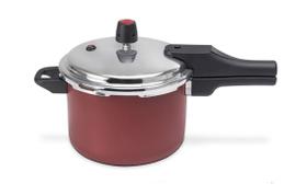 Panela pressao quartzo vermelho 4,5lt - multiflon