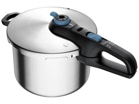 Panela Pressão Rochedo Inox Trendy Turbo 6L Indução Elétrico