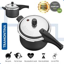 Panela Pressão Tramontina 4,5 Litros 20cm Grafite Vancouver