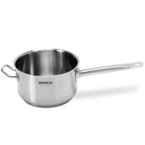 Panela Profissional 4,7L Brinox Aço Inox 24cm Fundo Triplo Com Cabo Cozinha Restaurante Avulsa Panela Profissional 4,7L Brinox Aço Inox 24cm Fundo Triplo Com Cabo Cozinha Restaurante Avulsa
