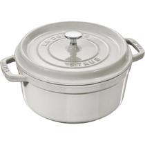 Panela Redonda Esmaltada Staub Branco 4.2L