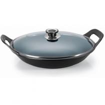 panela risoto preta alça de ferro tampa de vidro preta 5lt Panela Mineira panela risoto preta alça de ferro tampa de vidro preta 5lt Panela Mineira