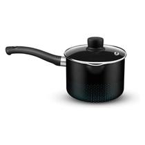 Panela Rochedo Smart Antiaderente de Aluminio Preta 14CM