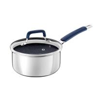 Panela Romagna 28743018 Aço Inox e Alumínio Revestimento Cerâmico Black Stone Azul Tramontina