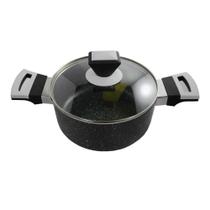 Panela StoneChef Tampa de Vidro 20cm - Preta Panela StoneChef Tampa de Vidro 20cm - Preta