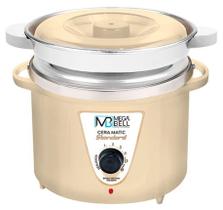 Panela Termocera para Depilação Standard 900g Bivolt Com Refil Bege - Mega Bell Panela Termocera para Depilação Standard 900g Bivolt Com Refil Bege - Mega Bell