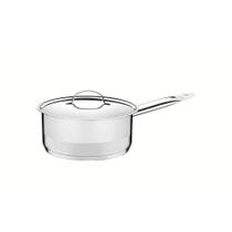 Panela Tramontina Professional Aço Inox 1,4 L Com Tampa Plana E Fundo Triplo 16 Cm Panela Tramontina Professional Aço Inox 1,4 L Com Tampa Plana E Fundo Triplo 16 Cm