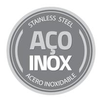 Panela Tramontina Professional em Aço Inox Fundo Triplo com Tampa Plana Detalhe Satinado 24 cm 4,7 L Panela Tramontina Professional em Aço Inox Fundo Triplo com Tampa Plana Detalhe Satinado 24 cm 4,7 L