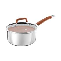 Panela Tramontina Romagna Aço Inox Alumínio Cerâmico Marfim 18 cm 2,25 L Panela Tramontina Romagna Aço Inox Alumínio Cerâmico Marfim 18 cm 2,25 L