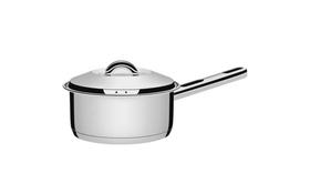 Panela Tramontina Solar em Aço Inox Fundo Triplo com Tampa e Cabo 16 cm 1,4 L