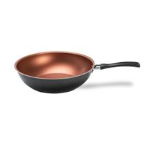 Panela Wok 3L Revestimento Pro-flon Antiaderente Cinza Range Linha Topázio Brinox - 7233/364 Panela Wok 3L Revestimento Pro-flon Antiaderente Cinza Range Linha Topázio Brinox - 7233/364