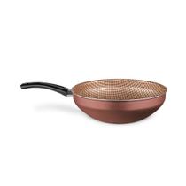 Panela Wok Antiaderente 28 cm 4,3L MTA Alumínio Frigideira