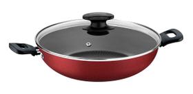 Panela Wok Antiaderente 3,3l Com Tampa Loreto Tramontina