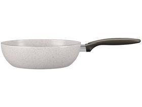 Panela Wok Antiaderente Brinox de Alumínio Suprema Vanilla 24cm Panela Wok Antiaderente Brinox de Alumínio Suprema Vanilla 24cm