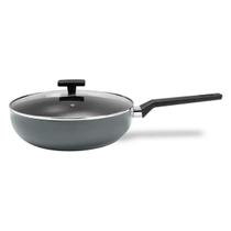 Panela Wok Ceramic Life Com Tampa Preserve em Aluminío 28cm 3,55L 7238/168 Brinox