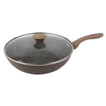 Panela Wok Circle 28cm com Tampa - TOGNANA Panela Wok Circle 28cm com Tampa - TOGNANA