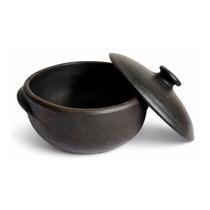 Panela Wok De Barro Modelo Capixaba 3 Litros Artesanal -