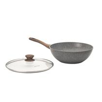 Panela Wok de Indução Cook 28 cm Mimo Style - Grafito Panela Wok de Indução Cook 28 cm Mimo Style - Grafito