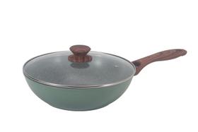 PANELA WOK HANCOOK 28cm Revestimento duplo De Biocerâmica