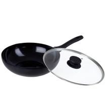 Panela WOK ONIX 3,7L 28cm antiaderente frigideira com tampa Panela WOK ONIX 3,7L 28cm antiaderente frigideira com tampa