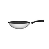 Panela Wok Tramontina Inox Antiaderente Solar Silicone 28Cm