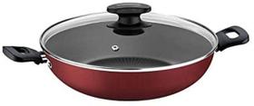 Panela Wok Tramontina Loreto 28cm Antiaderente Vermelho