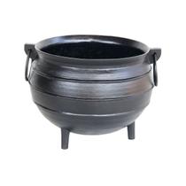 Panelão Caldeirão Bruxa Tripé Ferro Fundido Preto 90L 55cm