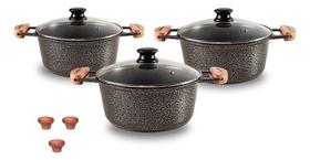 Panelas Cerâmica Antiaderrente 16 18 20 Não Precisa De Óleo Panelas Cerâmica Antiaderrente 16 18 20 Não Precisa De Óleo