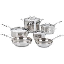 Panelas Cuisinart Aço Inox Chef'S Classic 10P 77-10P1