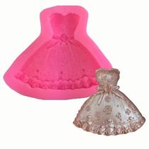 Panelas de bolo moldam o novo molde de forma de vestido de noiva 2pcs Panelas de bolo moldam o novo molde de forma de vestido de noiva 2pcs