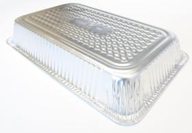 Panelas de mesa a vapor descartáveis de alumínio profundo de tamanho completo 10L Panelas de mesa a vapor descartáveis de alumínio profundo de tamanho completo 10L