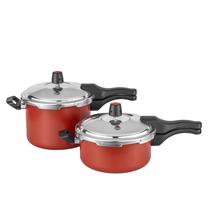 Panelas De Pressão Kit com 2 Unidades 4,5 Litros E 3 Litros Antiaderente Cozillar