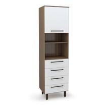 Paneleiro 1 Porta 4 Gavetas Evolution Plus