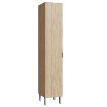 Paneleiro 1 Porta 4 Prateleiras 100% Mdf Wood/Malbec Co9103 - Decibal