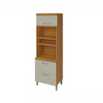 Paneleiro 2 Portas 1 Gaveta Torre Quente Princesa 70cm Mdf - Nesher