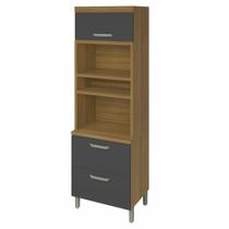 Paneleiro 2 Portas 1 Gaveta Torre Quente Princesa 70cm Nesher