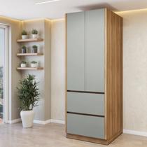 Paneleiro 2 Portas 2 Gavetas com Rodapé 70cm 100% Mdf Rainha