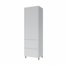 Paneleiro 2 Portas 2 Gavetas Nesher Rainha 70cm 100 Mdf