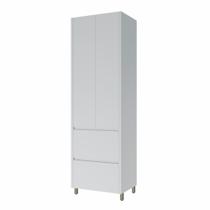 Paneleiro 2 Portas 2 Gavetas Rainha Branco