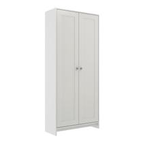 Paneleiro 2 Portas 4 Prateleiras Branco - Decibal Paneleiro 2 Portas 4 Prateleiras Branco - Decibal