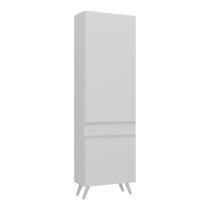 Paneleiro 2 Portas 62cm Veneza Multimóveis V3746 Branco Branco Paneleiro 2 Portas 62cm Veneza Multimóveis V3746 Branco Branco