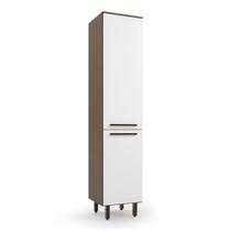 Paneleiro 2 Portas Evolution Plus Branco/Tannat