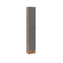 Paneleiro 2 Portas Milla Nog/Cinza 40cm Carraro